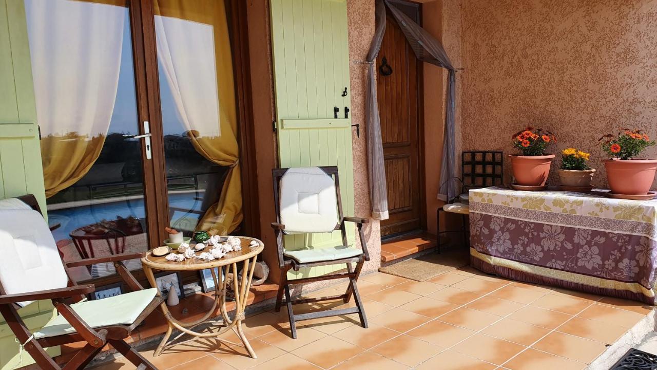 Studio-Mezzanine Dans Villa Cagnes-sur-Mer Exteriér fotografie