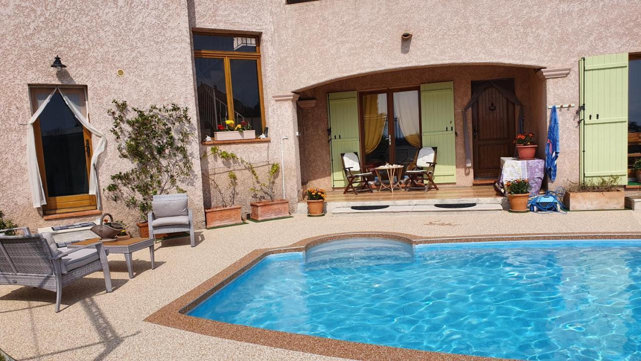 Studio-Mezzanine Dans Villa Cagnes-sur-Mer Exteriér fotografie